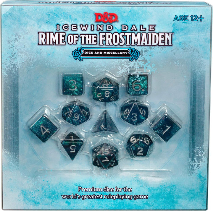 Dungeons &amp; Dragons Icewind Dale: Rime of the Frostmaiden Dice and Miscellany (D&amp;