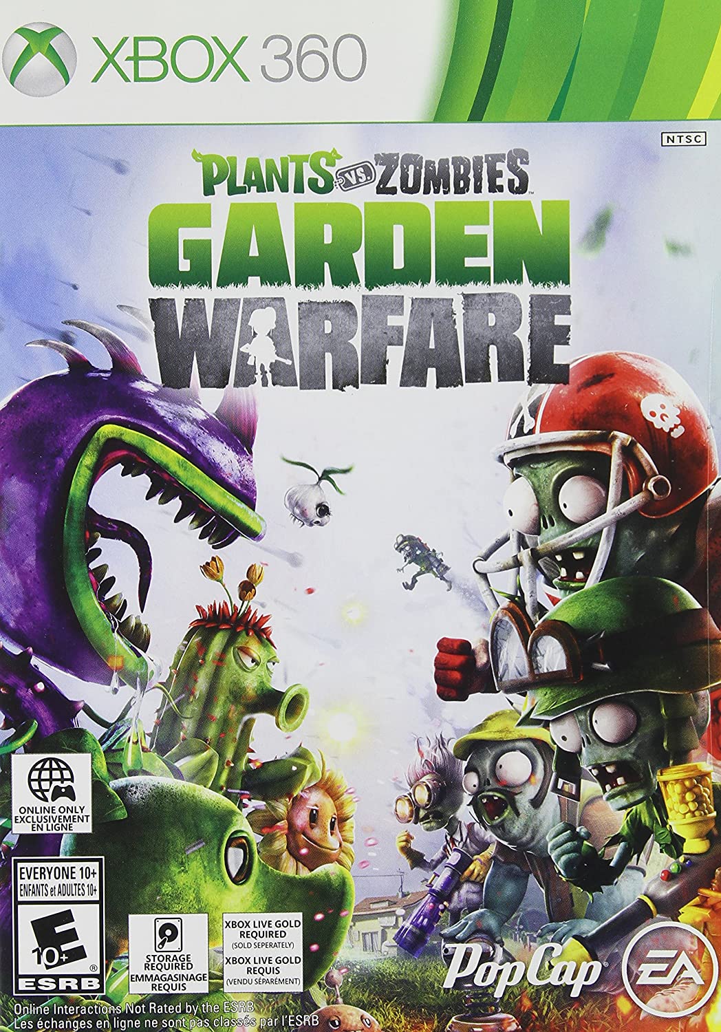 Plants vs Zombies - Garden Warfare - Xbox 360 - NEW SEALED