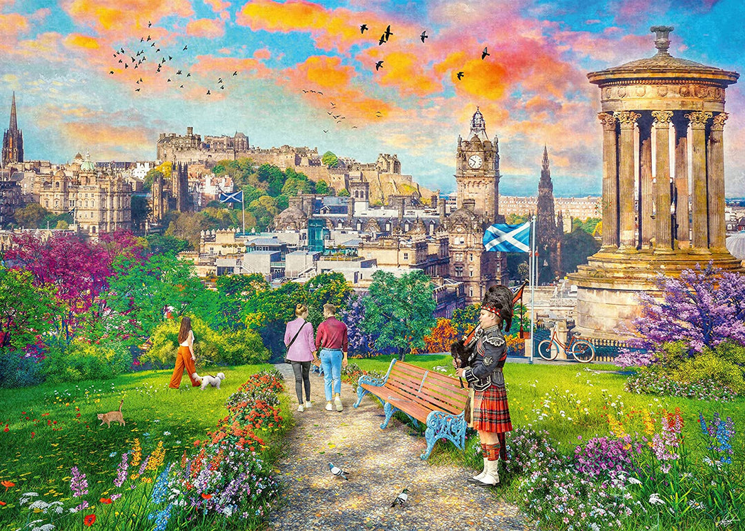 Ravensburger 17302 Edinburgh Romance 1000 Piece