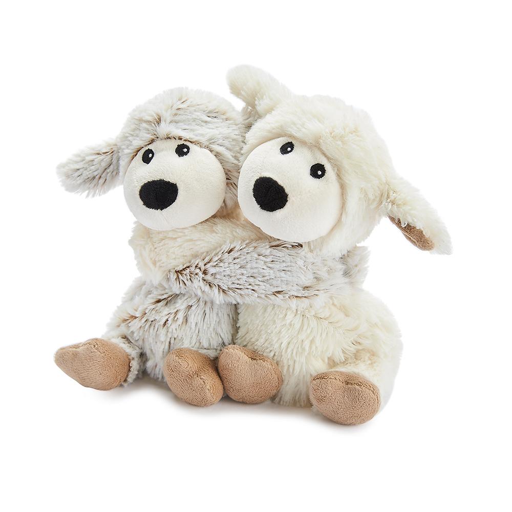 Warmies 9'' Warm Hugs Sheep – vollständig erwärmbares Stofftier mit französischem Lavendelduft