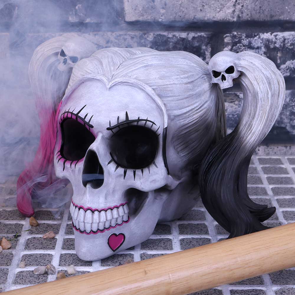 Nemesis Now B4040K8 Little Monster Skull Figurine 17cm White, Resin, 20.6cm