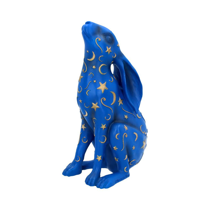 Nemesis Now Lepus Hasenfigur, Blau, 26 cm