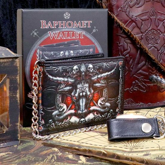 Nemesis Now Baphomet Wallet, Black, One Size