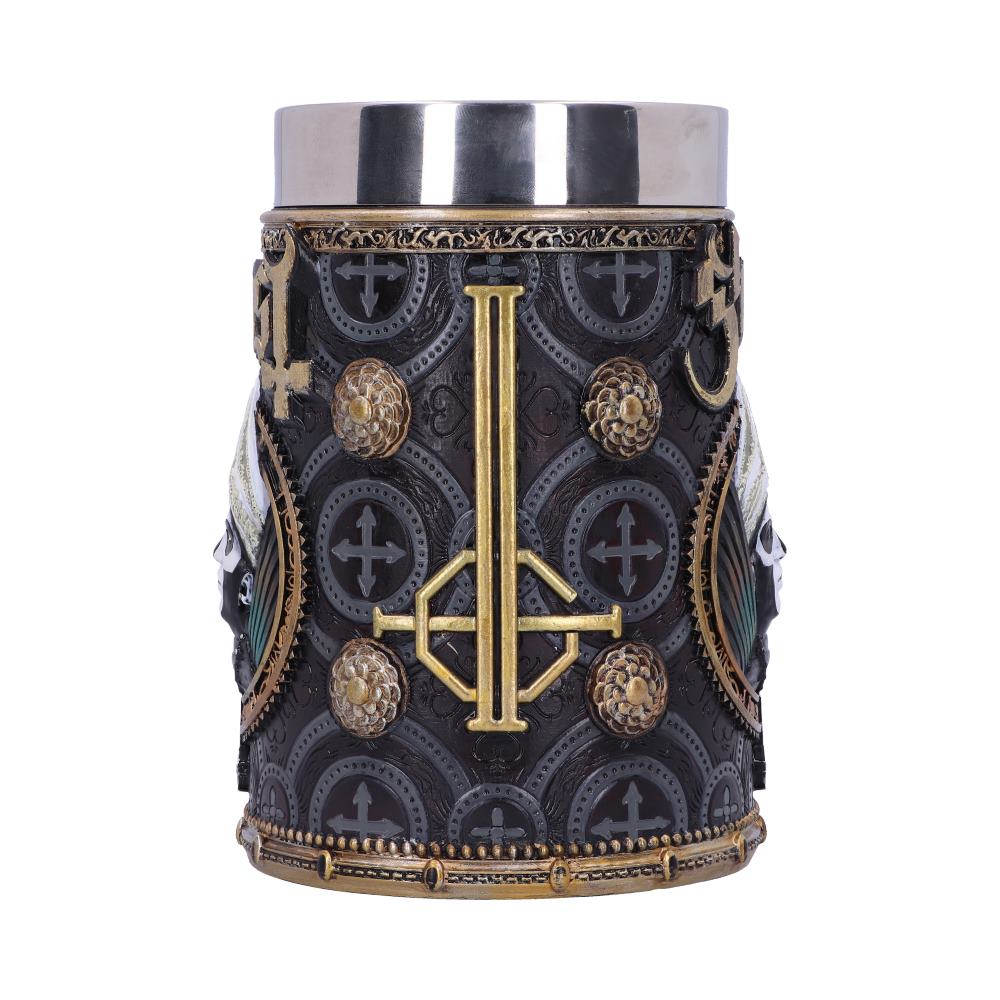 Nemesis Now B4857P9 Lizenzierter Ghost Papa Emeritus III Meliora Goldkrug, Harz m. Edelstahl, 350 Milliliter