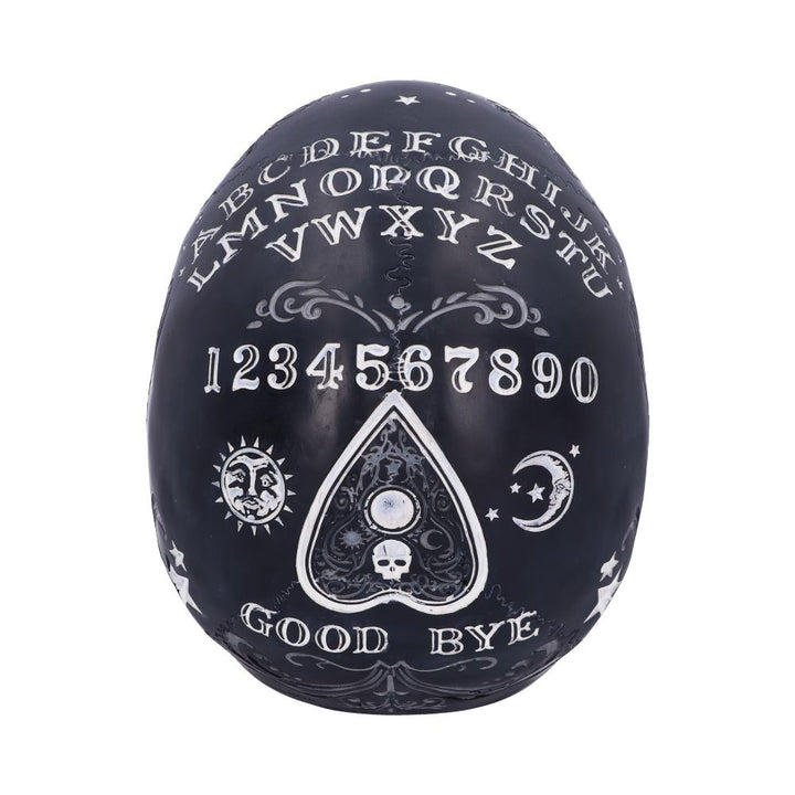 Nemesis Now Spirit Ouija Talking Board Totenkopf-Ornament, Schwarz, 20 cm