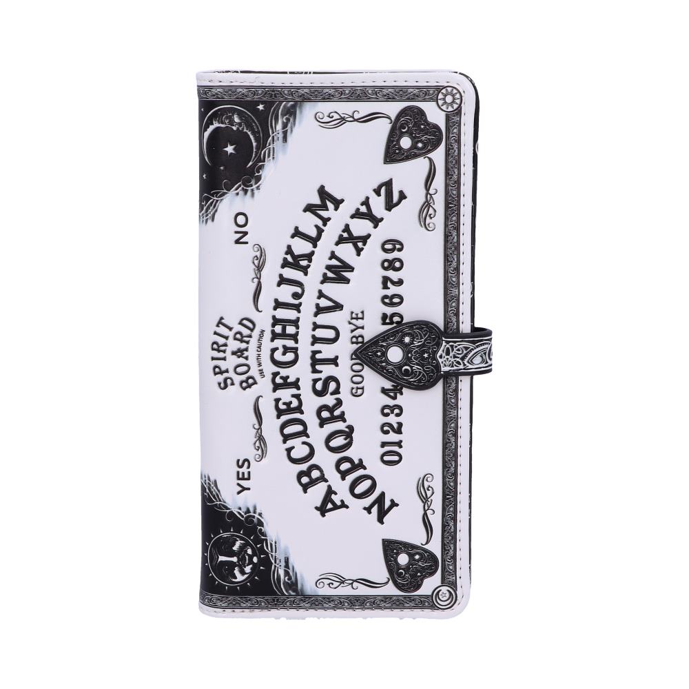 Nemesis Now White Spirit Board geprägte Ouija-Geldbörse, 18,5 cm