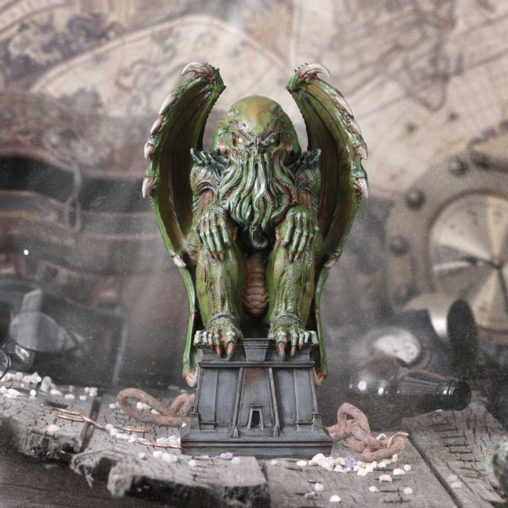 Nemesis Now James Ryman grüne Cthulhu-Figur, 32 cm