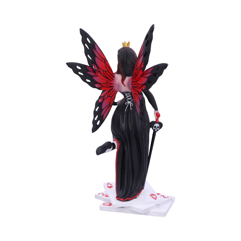 Nemesis Now Queen of Hearts Figurine, Red, 26cm