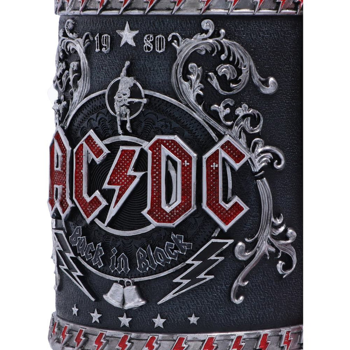 Nemesis Now offiziell lizenzierter ACDC Back in Black Humpenbecher, 16 cm