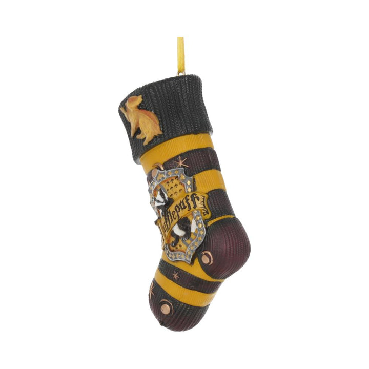 Nemesis Now Officially Licensed Harry Potter Hufflepuff Stocking Hanging Ornamen