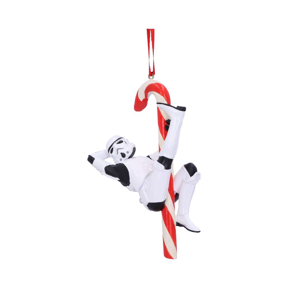 Nemesis Now Stormtrooper Zuckerstangen-Hängeornament, 12 cm, Weiß