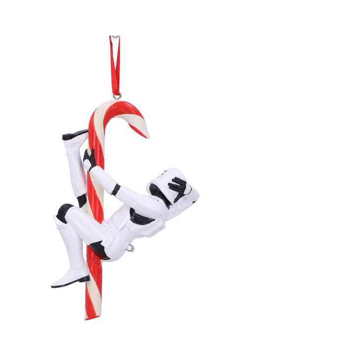 Nemesis Now Stormtrooper Zuckerstangen-Hängeornament, 12 cm, Weiß