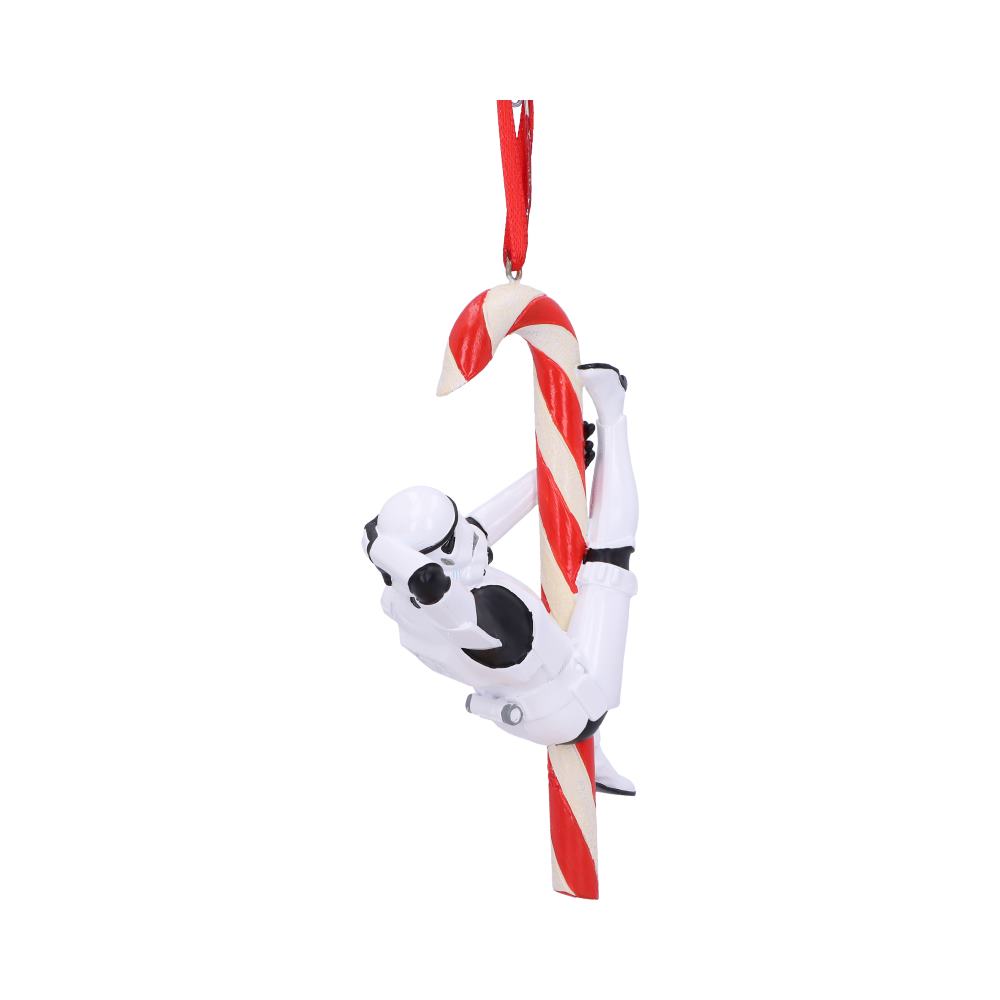 Nemesis Now Stormtrooper Zuckerstangen-Hängeornament, 12 cm, Weiß