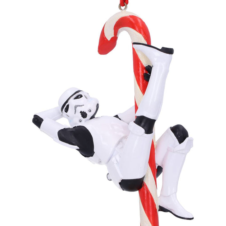 Nemesis Now Stormtrooper Zuckerstangen-Hängeornament, 12 cm, Weiß