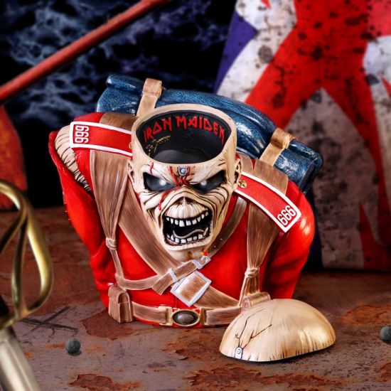 Nemesis Now Iron Maiden The Trooper Büstenbox 26,5 cm, Rot