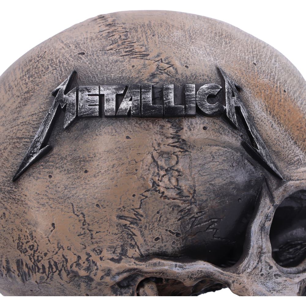 Nemesis Now offiziell lizenzierter Metallica Pushead Skull 23,5 cm, Creme