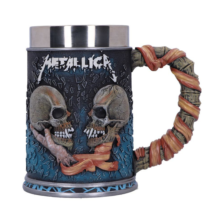 Nemesis Now Officially Licensed Metallica Sad But True Tankard 15.5cm, Blue