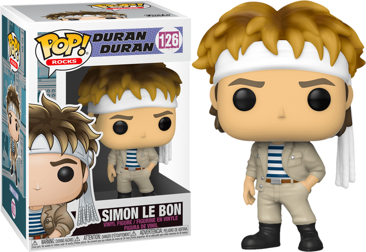 Duran Duran Simon Le Bon Funko 41234 Pop! Vinilo #126