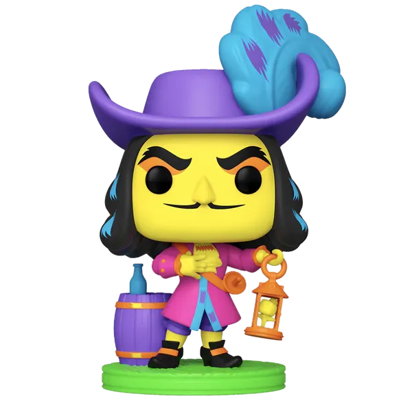 Disney: Villains – Hook (Blacklight) Exklusives Funko 60395 Pop! Vinyl Nr. 1081