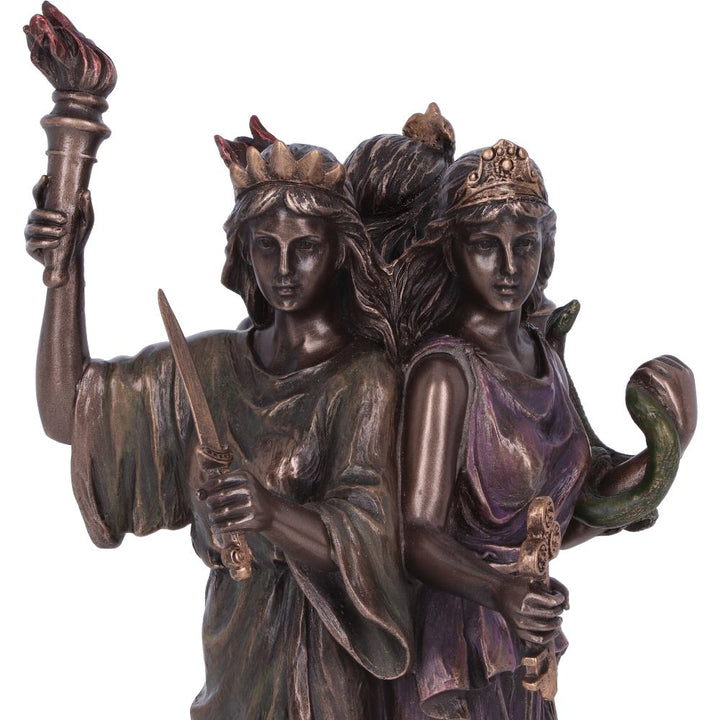 Nemesis Now Hekate, Göttin der Magie, Figur, Bronze, 21 cm