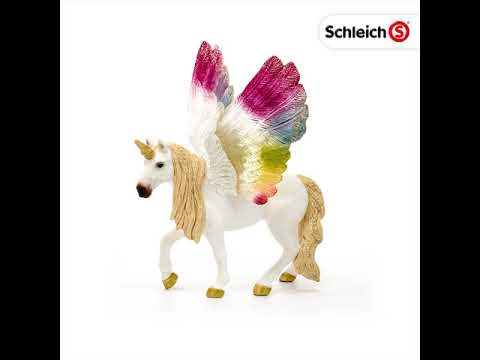 Schleich 70576 Geflügeltes Regenbogen-Einhorn-Fohlen