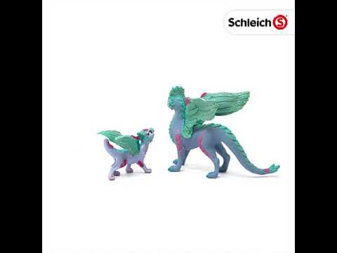 Schleich 70592 Drago Fiore e Bambino Bayala