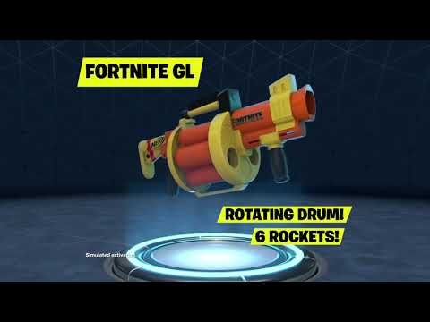 Blaster de tir de fusée Nerf Fortnite gl