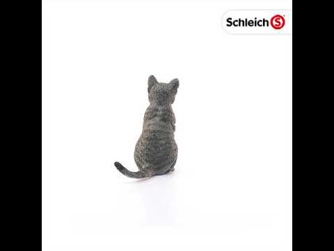 Schleich Kat zittend speelgoedfiguur