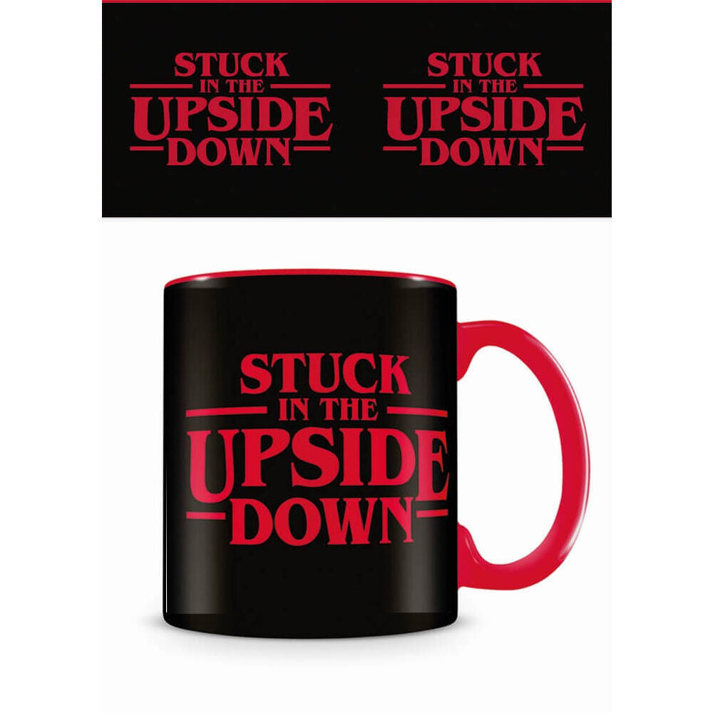 Stranger Things Tazza in ceramica con capovolto bloccato nella grafica capovolta nella scatola di presentazione