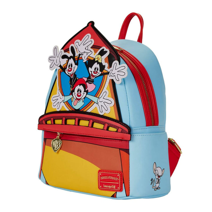 Loungefly Animaniacs Tower Mini-Rucksack mit zwei Riemen