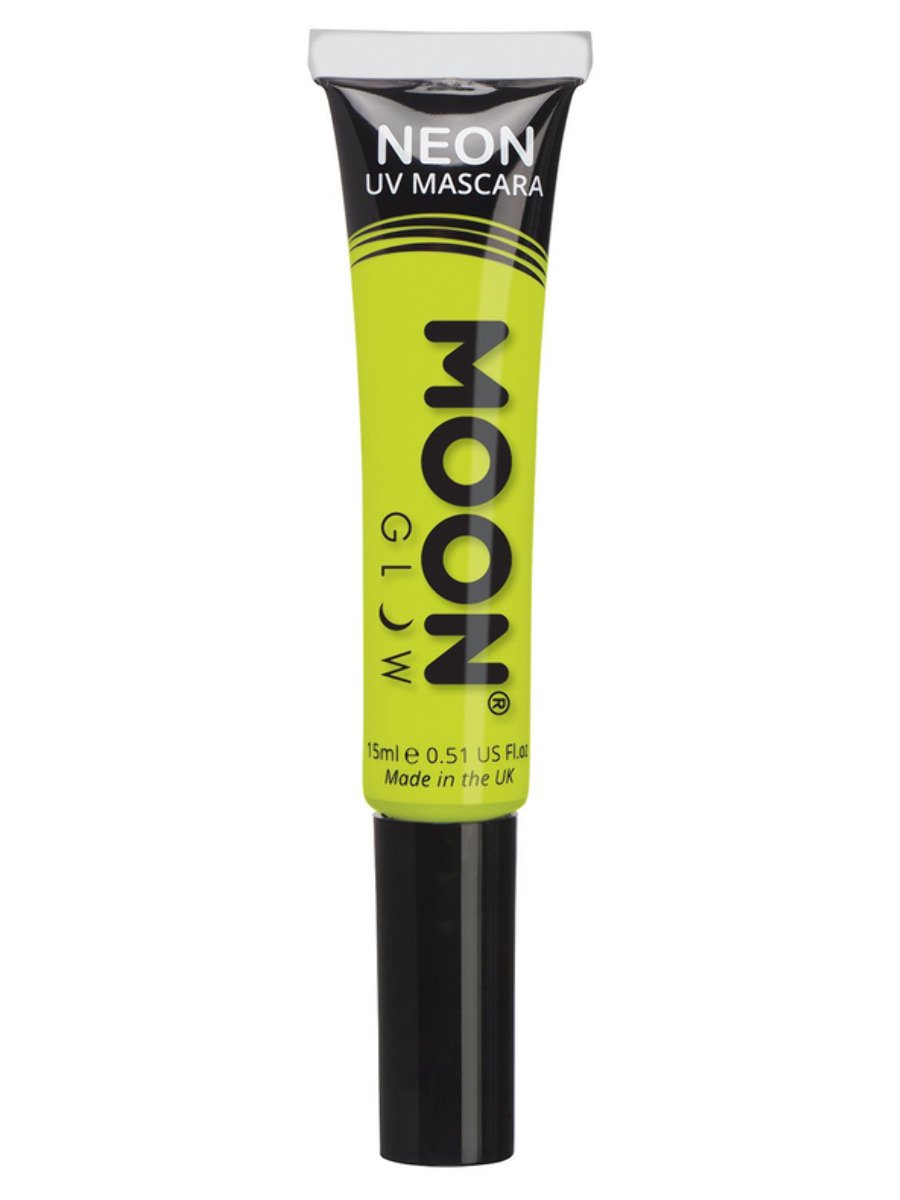 Smiffys Moon Glow Intense Neon UV Mascara - Giallo intenso - 15ml