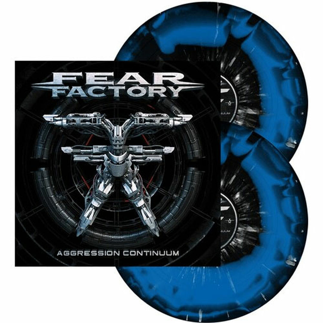 Fear Factory 'Aggression Continuum' 2LP Transparent Blue [Vinyl]