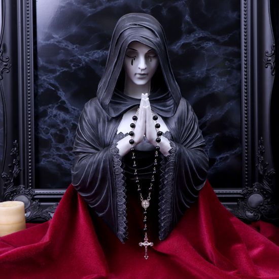 Nemesis Now Gothic Prayer Wall Plaque 39cm Black, Polyresin