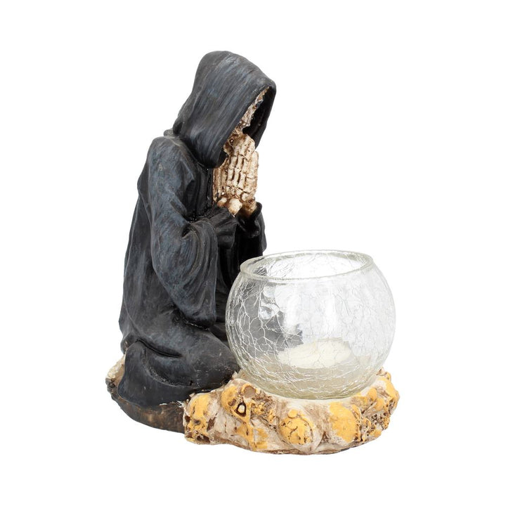 Nemesis Now Reapers Prayer Candle Tealight Holder 24cm Black