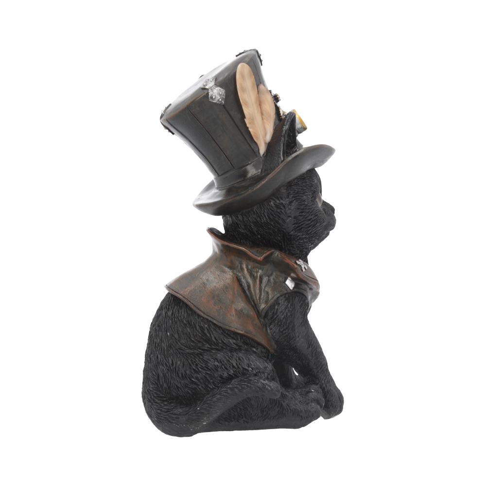Nemesis Now Cogsmith's Cat - Steampunk Black Cat Resin Figurine 4