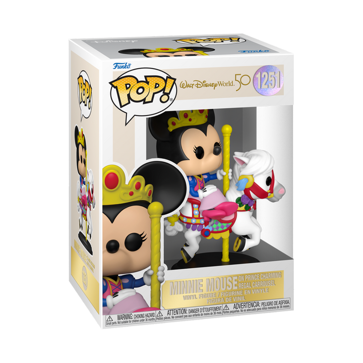 Walt Disney World 50. Jubiläum – Minnie Carrousel Funko 65718 Pop! Vinyl Nr. 1251 