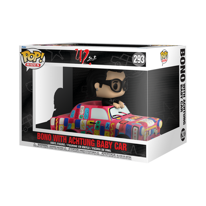 U2 – Achtung Babyauto mit Bono Funko 64031 Pop! Fahrten Nr. 293